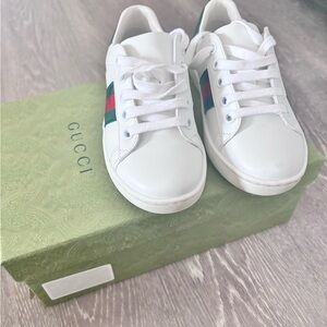 Gucci Ace sneakers toddler size 27
